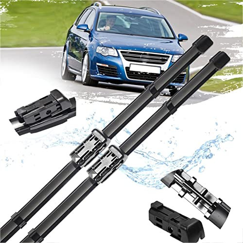 Escobillas limpiaparabrisas para VW Passat B6 2006, 2007, 2008, 2009, 2010, 3C, Accesorios para limpiaparabrisas Delanteros.
