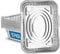 Paquete de 10 bandejas grandes de aluminio de 3500 ml, bandejas de aluminio resistentes para alimentos, recipientes grandes (32 x 26 x 7 cm) para cocinar, hornear, almacenar alimentos