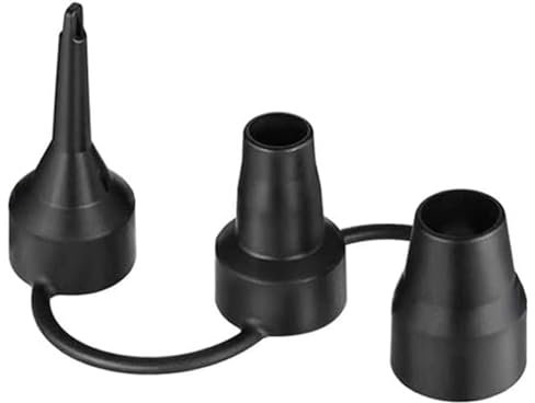 OEBST Elektrische Luftpumpe Adapter 3 Größen Austauschbare Luftpumpendüse Adapter für Luftmatratzen, aufblasbare Pools
