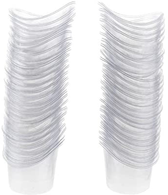 Lot de 100 gobelets jetables de 5 ml pour lavage des yeux pour la maison, les voyages, l'extérieur