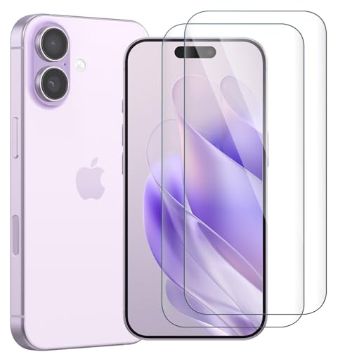 Sunyinice 2 Stück Displayschutz für iphone 17 5G Panzerglas Schutz Glas