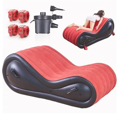 BesBet Aufblasbares Sofa für das Wohnzimmer Geeignet für Verschiedene Szenarien -ShaF8Y