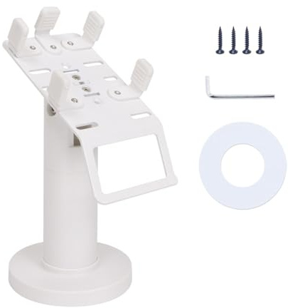COOLHOOD Tischmontierte POS-Maschinenhalterung, Anti-Rutsch-Pad, Maschinen-Display-Halterungen, Kassenregal für Registrierkarten, Terminals