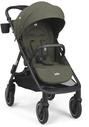 Joie mydrift™ City-Sportwagen, Geburt bis 22 kg (ca. 4 Jahre), Fern | City-Sportwagen mit 360° Drift-Funktion, adapterloser Babyschalen-Aufnahme, Ein-Hand-Faltung und PunctureProof™-Reifen.