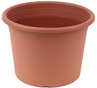 Megaplastic Pflanzkübel Cylinder (60 cm, Terracotta)