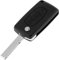 OcioDual Carcasa Llave Mando de 3 Botones Faros, CE0536 con Espadín HU83, Funda Compatible con Peugeot 206 207 306 307 308 407 607 806, Compatible con Citroen C2 C3 C4 C5 C6