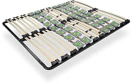 MOG Tellerlattenrost 140x200 cm, Lattenrahmen Ergo IF55 mit Tellerfedern - für alle Matratzen und Betten geeignet