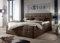 Designer Boxspringbett Boxspringbett Toskana 180x200 cm mit Bettkasten | Braun| Schwarz | Härtegrad H4 bis 120 KG | 7-Zonen-Tonnentaschenfederkern Deluxe Matratzen | Komfort Topper 4 cm (Braun)