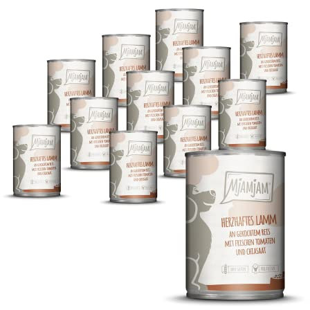 MjAMjAM - herzhaftes Lamm an gekochtem Reis mit frischen Tomaten 12 x 400 g