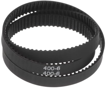 QUARKZMAN 4Stk 2GT Gummi Zahnriemen Gürtel Geschlossene Schleife Gummibänder 400-2GT-6 6mm Breite x 400mm Länge 3D Drucker Zahnriemen Gummizahnriemen Keilriemen Antriebsriemen