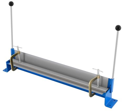 760mm Abkantbank, 90° Schwenkbiegemaschine Kantbank Arbeitsbreite Blechbiegemaschine zum Einspannen Schraubstock Stahl