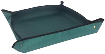 NIYANGLE Waterproof Oxford Cloth Potting Mat 100x100cm for Succulent Soil Replacement, Repotting Tray and Gardening Pad for Indoor Plant Transplanting in Home Garden