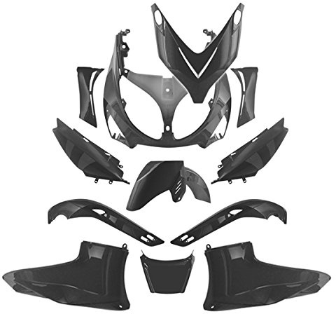 TNTTU Kit Corpo Adattatore Yamaha Tmax 500 da Dipingere 2001/2007, 12 Pezzi