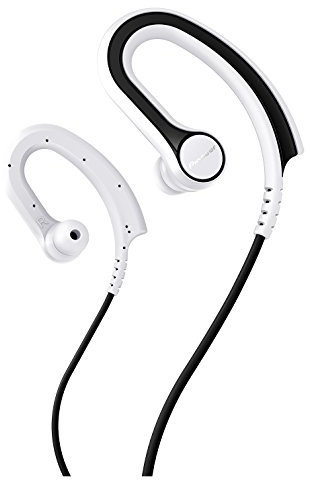 Pioneer SE-E711T-W In-Ear-Clip-cuffie BassHead-serie per il tempo libero e lo Sport Bianco