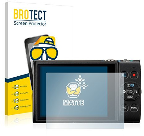 brotect Protection Ecran Anti-Reflet pour Canon Digital Ixus 285 hs (2 Pièces) - Film Mat