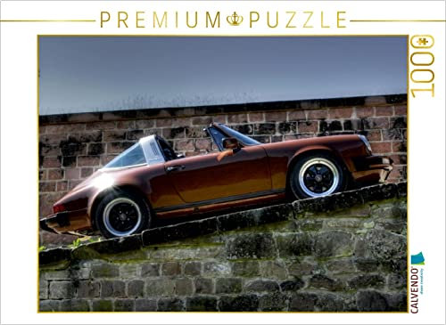 CALVENDO Puzzle EIN Motiv aus dem Kalender Porsche 911SC - Zwei Starke Typen 1000 Teile Puzzle quer | Lege-Größe cm Foto-Puzzle für glückliche Stunden