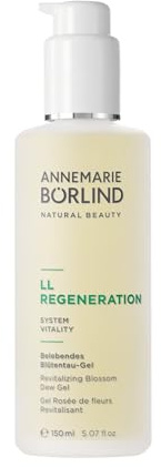 ANNEMARIE BÖRLIND Gel Rosée de fleurs Revitalisant LL Regeneration (150ml) - Pour les peaux fatigues, Sans dérivés d’huiles minerals, Végétarien