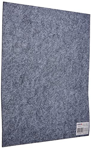 GLOREX 6 1212 713 Bastelfilz, Fliz, grau, 40 x 30 x 0,4 cm