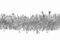 Weihnachtsgirlande 8cm x 3m inkl. Sterne - Lametta Girlande für Weihnachtsbaum - Glänzende Sternengirlande Dekogirlande für Weihnachten - Lamettagirlande Weihnachtsbaumgirlande Partygirlande Silber