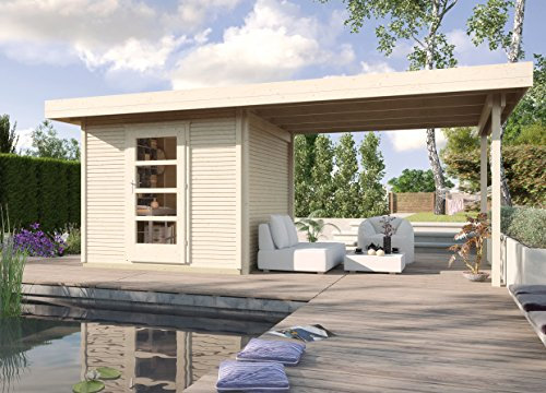 weka Designhaus wekaLine 172 B Gr.2, natur, 28 mm, ET, Anbau 300 cm