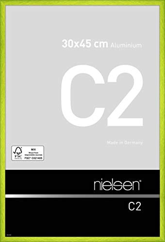 nielsen Aluminium Bilderrahmen C2, 30x45 cm, Cyber Grün