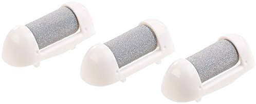 Sichler Beauty Zubehör zu Hornhaut entfernen: 3er-Set Hornhautentferner-Aufsätze für SB-50.ak, grob (Hornhaut entfernen elektrisch, Hornhautschleifer elektrisch, Ersatzrollen)