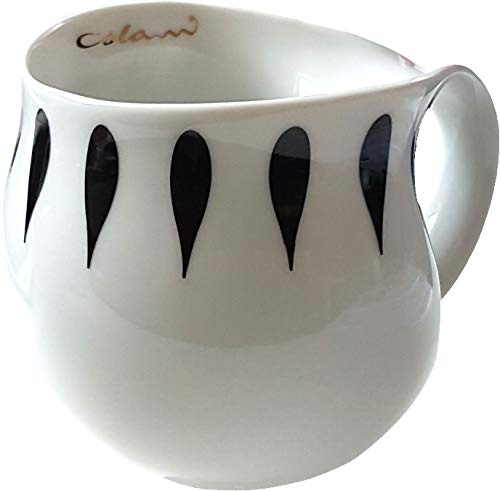 Colani Kaffeetasse Becher Tasse Cappuccinotasse Kaffeebecher Drops schwarz 280 ml