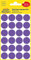 AVERY Zweckform 3118 Selbstklebende Markierungspunkte, Violett (Ø 18 mm; 96 Klebepunkte auf 4 Bogen; Runde Aufkleber für Kalender, Planer und zum Basteln) Papier, matt