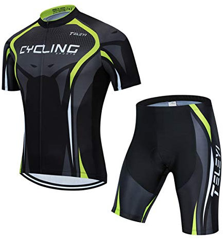Conjunto de camisetas de ciclismo de manga corta, ropa de bicicleta, camiseta de ciclismo para hombre, camiseta de MTB transpirable para verano