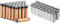 Amazon Basics Lot de 40 Piles alcalines AA industrielles & Piles alcalines AAA 1,5 V pour Le Quotidien - Lot de 36 (Le visuel Peut différer)