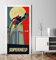 MyMaxxi - Tür bekleben mit Türtapete Türposter Türfolie Selbstklebend 90x200 Superheld Flug - Tür verschönern mit Türfolie - Türaufkleber Mädchen und Junge