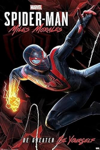 Pyramid Spider-Man Miles Morales (Cybernetic Swing) Maxi Poster 61 x 91.5cm 192186 mehrfarbig