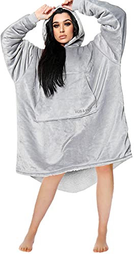 GC GAVENO CAVAILIA Hug Snug Socks, Polyester, Hoodie-Grey, One Size