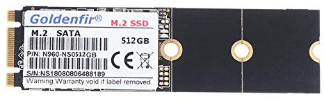 Goldenfir - Disco duro SSD M2 SATA NGFF 512 GB