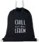 EXPRESS-STICKEREI Turnbeutel mit Spruch Gym Bag Sportbeutel Beutel Rucksack lustige Beuteltasche bestickt