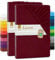 2er Set Spannbettlaken - Serie Maya Doppelpack Spannbetttuch für Matratzen bis 20cm - 120x200cm, Bordeaux, 100% Baumwolle, hochwertige Verarbeitung, mit Gummizug
