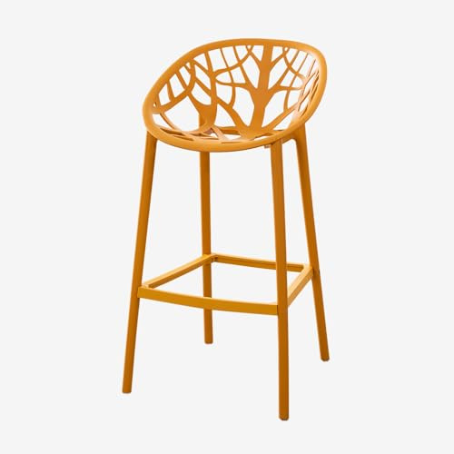 SKLUM 2er Set Outdoor-Barhocker Ores Senfgelb ↑65 cm