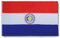 Sonia Originelli premium Fahne für jede Gelegenheit - hissfertig & wetterfest -Größe: ca. 90 x 150 cm, Farbe: Paraguay
