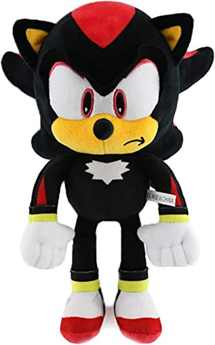 SEGA - Sonic The Hedgehog Plüschtier 30 cm, Kuscheltier (Schwarz)