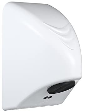 KKnoon Automatischer handelsüblicher Händetrockner 600W Elektrischer Händetrockner Haushalts-Händetrocknungsgerät Badezimmer Warmwind-Handgebläse Kunststoffabdeckung