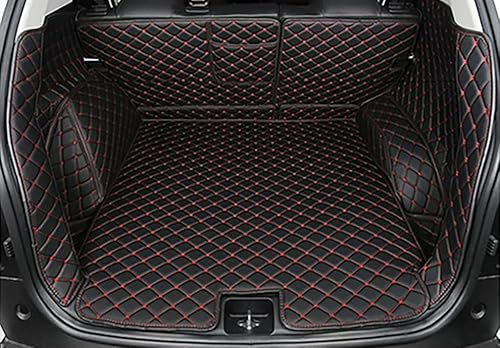 Auto Kofferraummatten Voller Surround Schutzmatte Kofferraumauskleidung Aufbewahrungspolster Zubehör für Audi Q2 2017-2023,D