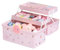 BBTISG Kinder Haar Accessoires Aufbewahrung Organizer, Mädchen Multifunktionale Aufbewahrungsbox Tragbar Niedlicher Haarspangenhalter für Haarbänder, Haargummis, Clips, Organizer (S)