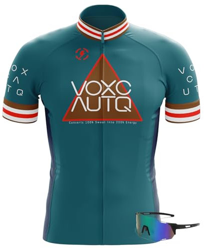 Herren Fahrrad Trikot Kurzarm,Herren Fahrradtrikot,Rennrad Trikot Herren,MTB Radtrikot,Atmungsaktiv Und Schnelltrocknend (L,Typ-3)