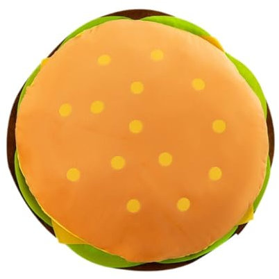 Champracer Burger Plüschkissen, Süßes Plüschtier, Heimdekoration Weiche Plüschpuppe, Kissen (Hamburger, 30 cm)
