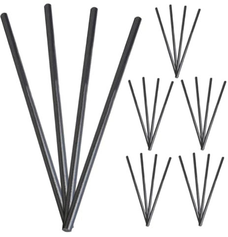 Tofficu 100pièces Bâtons De Colle Thermofusible Noire Adhésive Pour Bricolage Collage Diy Lot De Sticks De Colle Chaude Portable