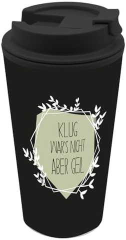 Gedalabels Coffee to go Becher Klug wars nicht 400ml