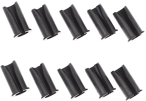 MOBUTOFU U-Clip Fahrrad Bremsclip Schaltzugschnalle Kunststoffgehäuse Leicht Mit Klebestreifen Für Rennrad Und Mountainbike Kabelführung