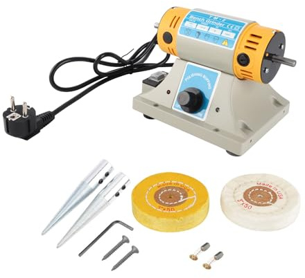 350W Elektrikmühle Poliermaschine mit 350 -W -Leistung, Niedrige Vibration, für Schmuckredenmotor, Feste, Ausgezeichnete Thermische Effizienz