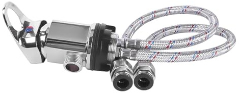 Hoite Miscelatore monocomando per doccia per camper: design compatto, facile controllo della temperatura e del flusso, rubinetto per bagno di camper e furgoni camperizzati
