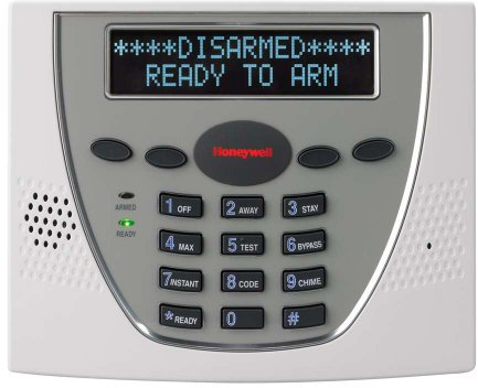 Honeywell 6460W Ademco/Honeywell Premium Alpha Keypad, White and Grey